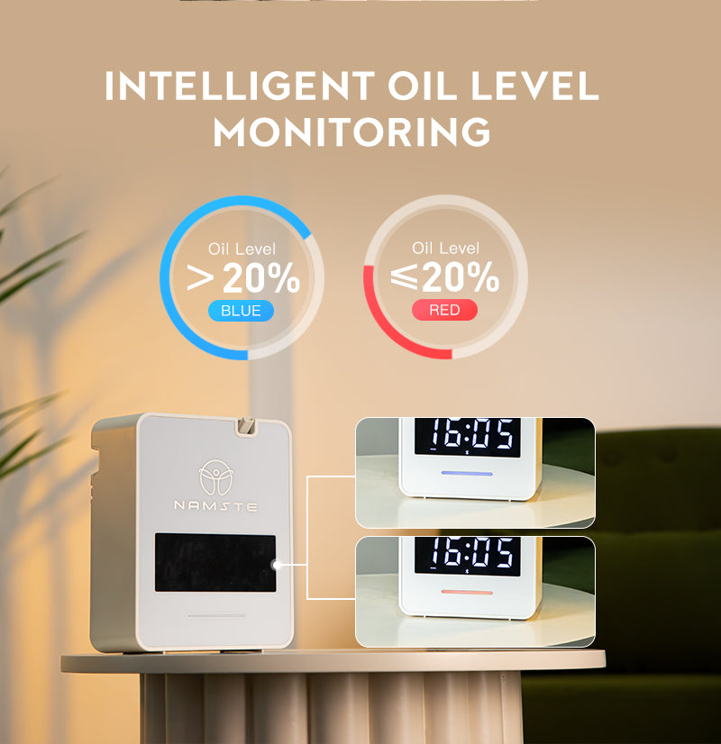 Namste Smart Aroma Diffuser – Bluetooth, WiFi & Purifying (In Stock)