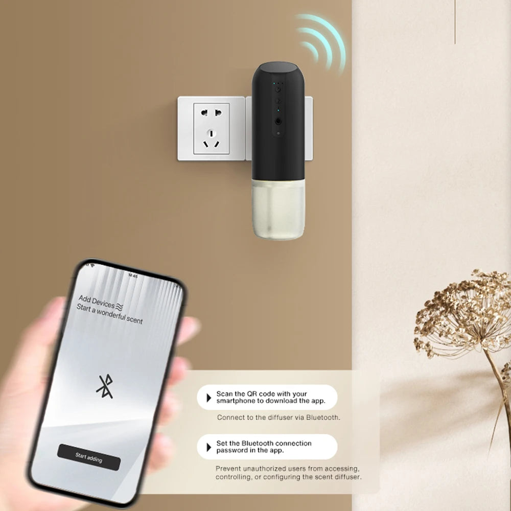 NAMSTE Mini Smart Diffuser – 100m³ Coverage