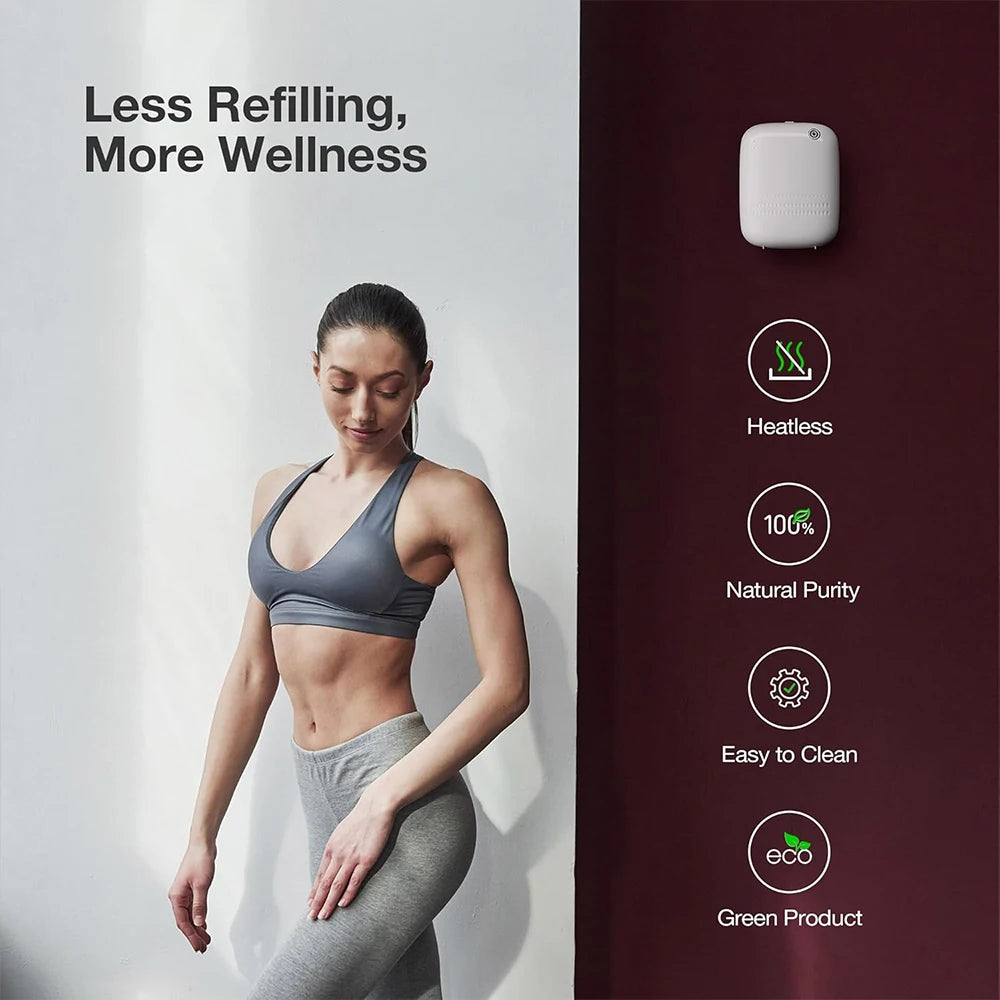 Namste Smart Aroma Diffuser – Waterless & Bluetooth Controlled