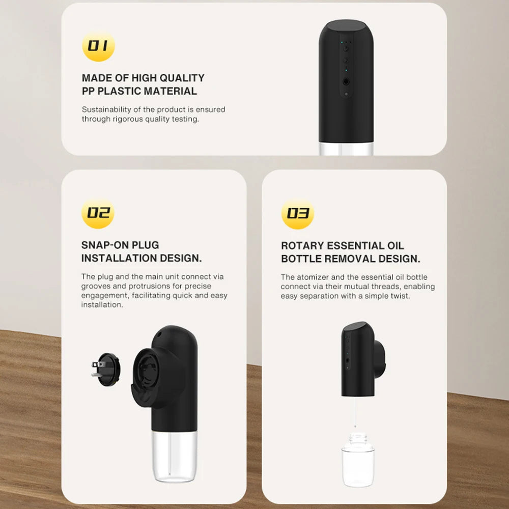 NAMSTE Mini Smart Diffuser – 100m³ Coverage