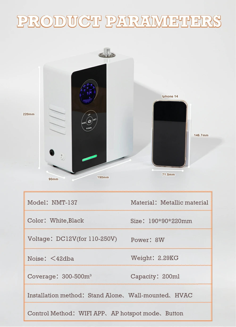 Namste Waterless Aroma Diffuser – Essential Oil Home Fragrance