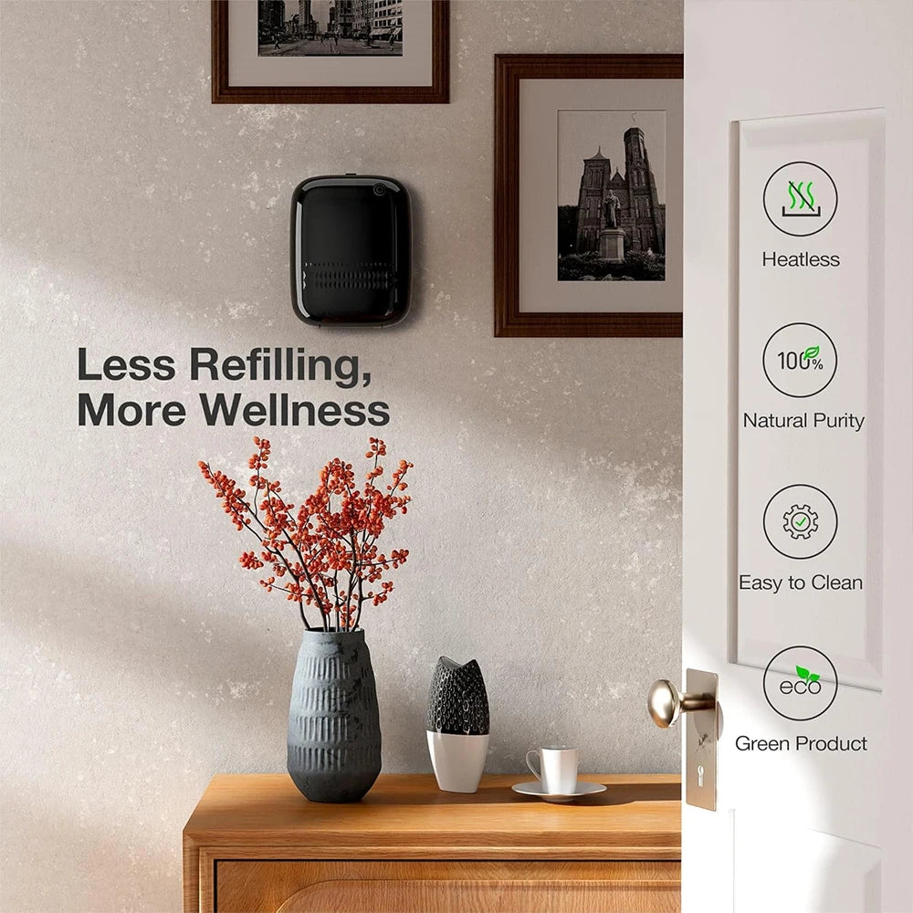 Namste Smart Aroma Diffuser – Waterless & Bluetooth Controlled