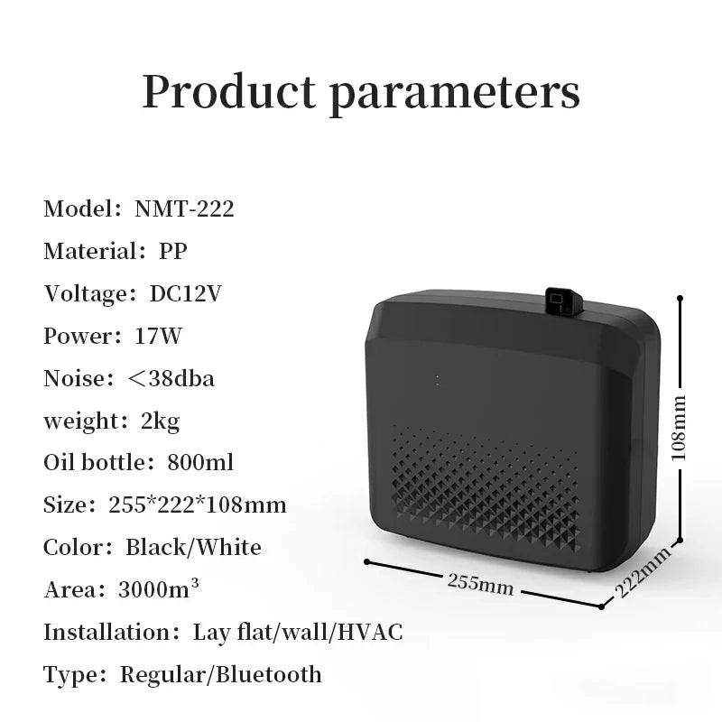 Namste Home Aromatherapy Diffuser – Bluetooth & HVAC Enabled (In Stock)