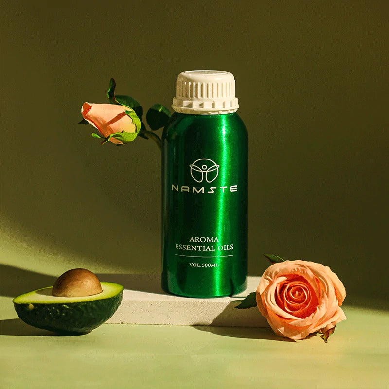 Namste Floral & Fruity Collection Series 500ml Essential Oil - Uplifting Floral & Refreshing Fruit Scents for Home and Office