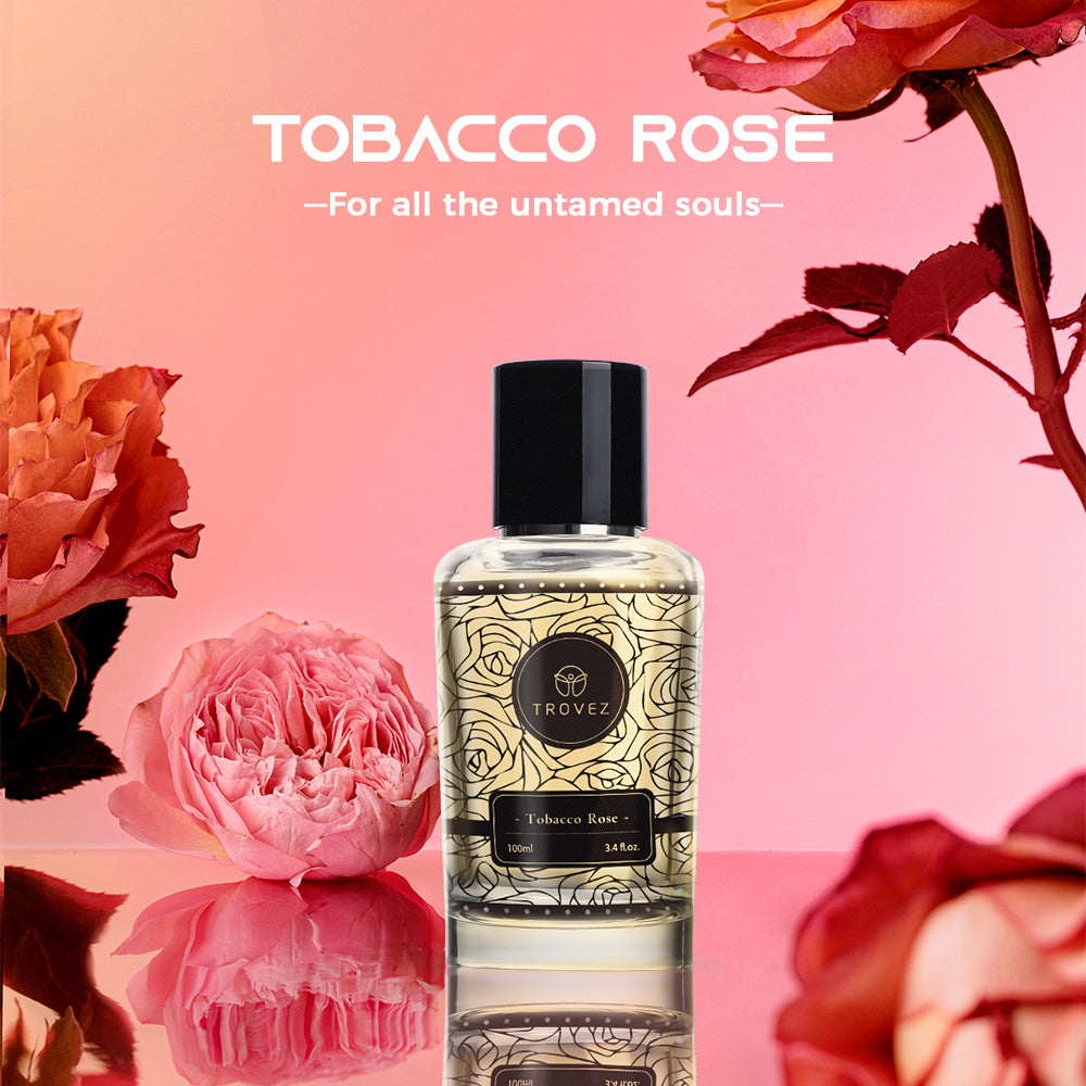 Tobacco Rose – Unisex Perfume, Ideal Luxury Gift for Him & Her