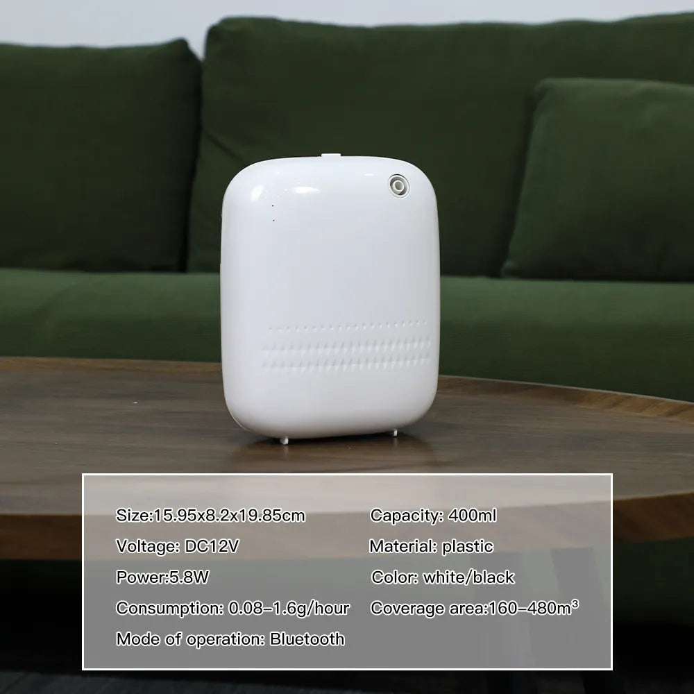 Namste Smart Aroma Diffuser – Waterless & Bluetooth Controlled