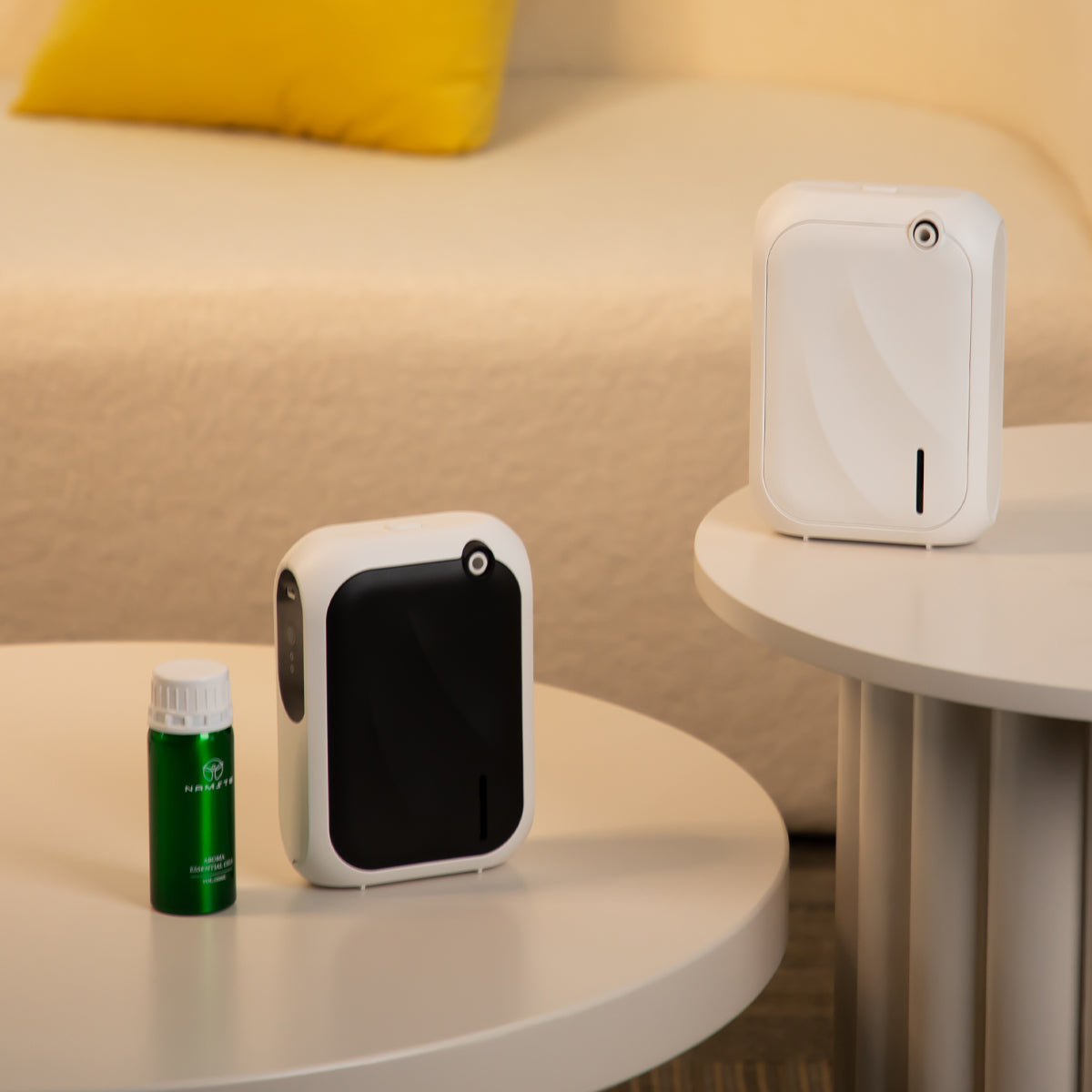 Square Aroma Diffuser – Bluetooth-Controlled, Silent & Elegant