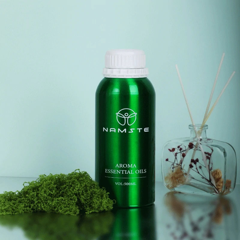 Namste Perfume Essential Oils 500ml Series - Luxurious Fragrances for Diffusers, Ideal for Home & Office Spaces