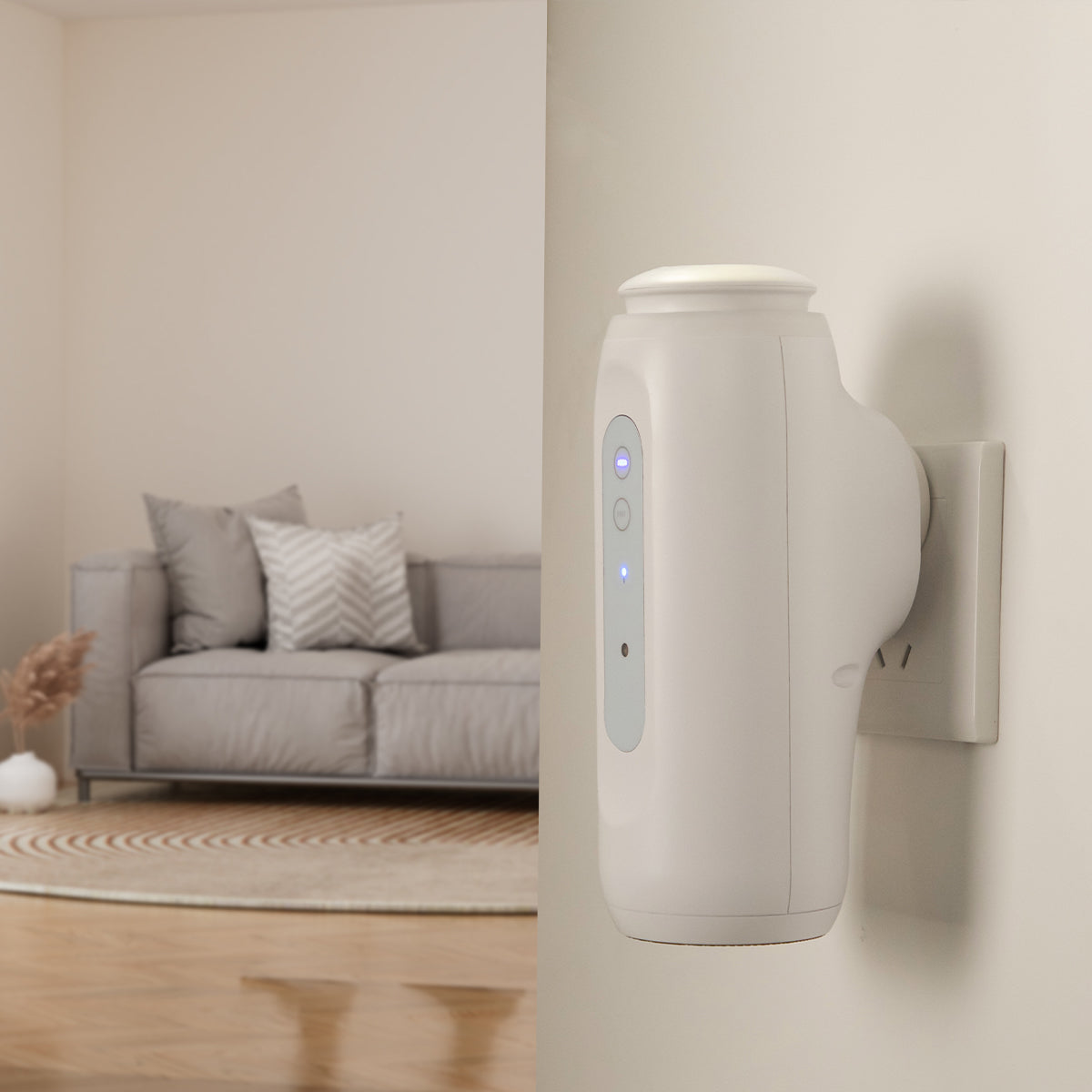 Bluetooth Aroma Diffuser – Cylindrical Design, Quiet & Efficient for Small Spaces (In Stock)