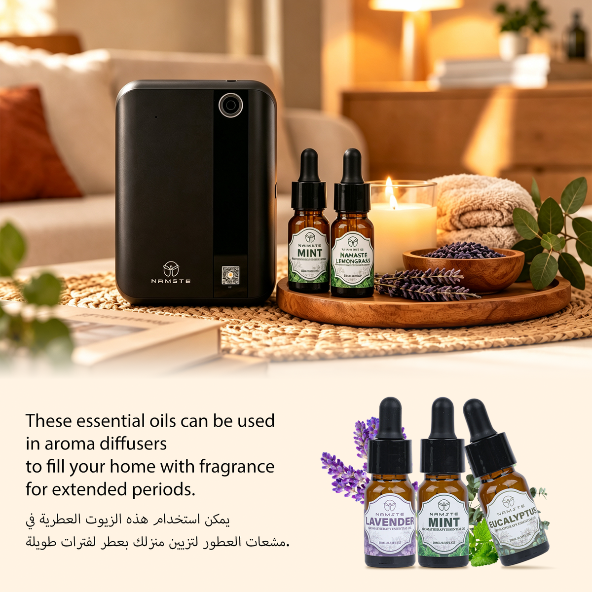 Namste 10ML Aromatherapy Oil Set