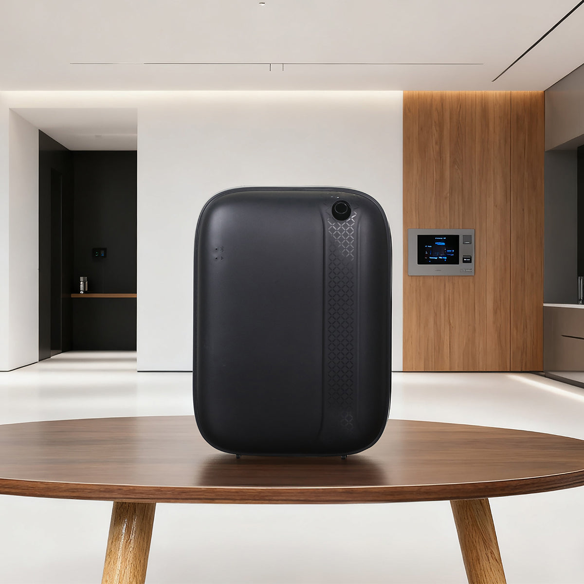 Compact Aroma Diffuser – Bluetooth & Button Control, 400ml, Quiet Operation, Wall-Mounted or Freestanding