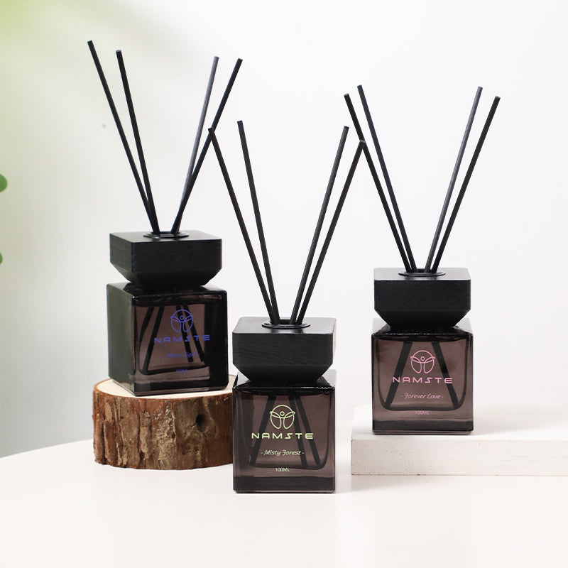 100ML Reed Diffuser – Fireless Aromatherapy, Natural Scent for Home & Hotel
