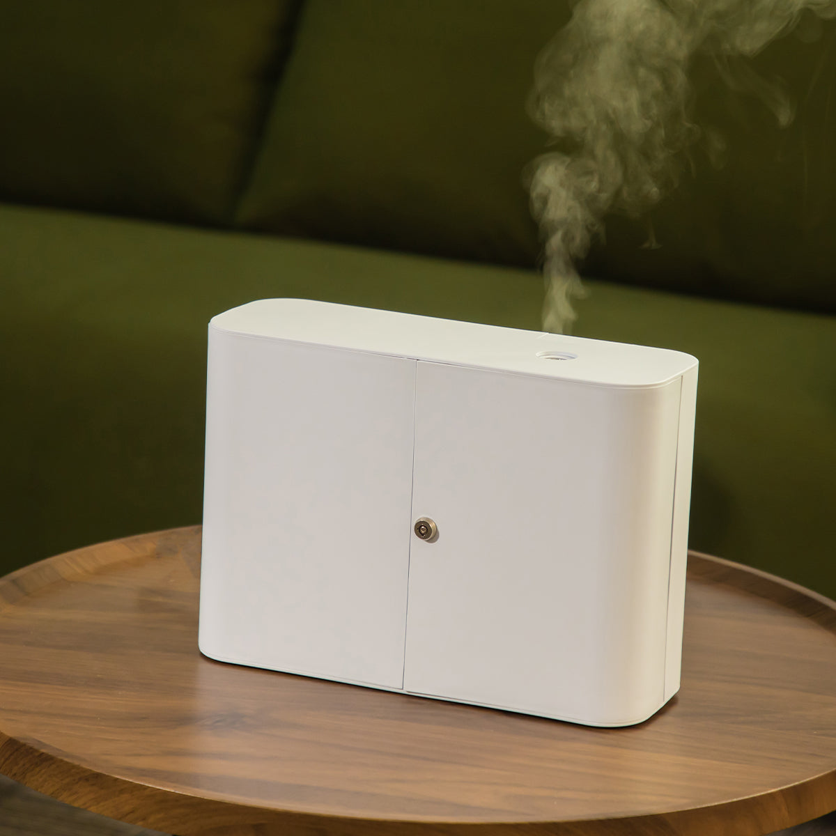 Square Aroma Diffuser – Smart Large Capacity Diffuser for Hotels & Offices, Quiet Operation, WiFi & Bluetooth Control