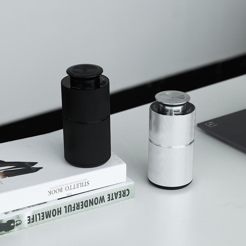 Sleek Cylindrical Aroma Diffuser – USB Rechargeable, Quiet & Energy-Efficient Diffuser for Cars & Small Spaces