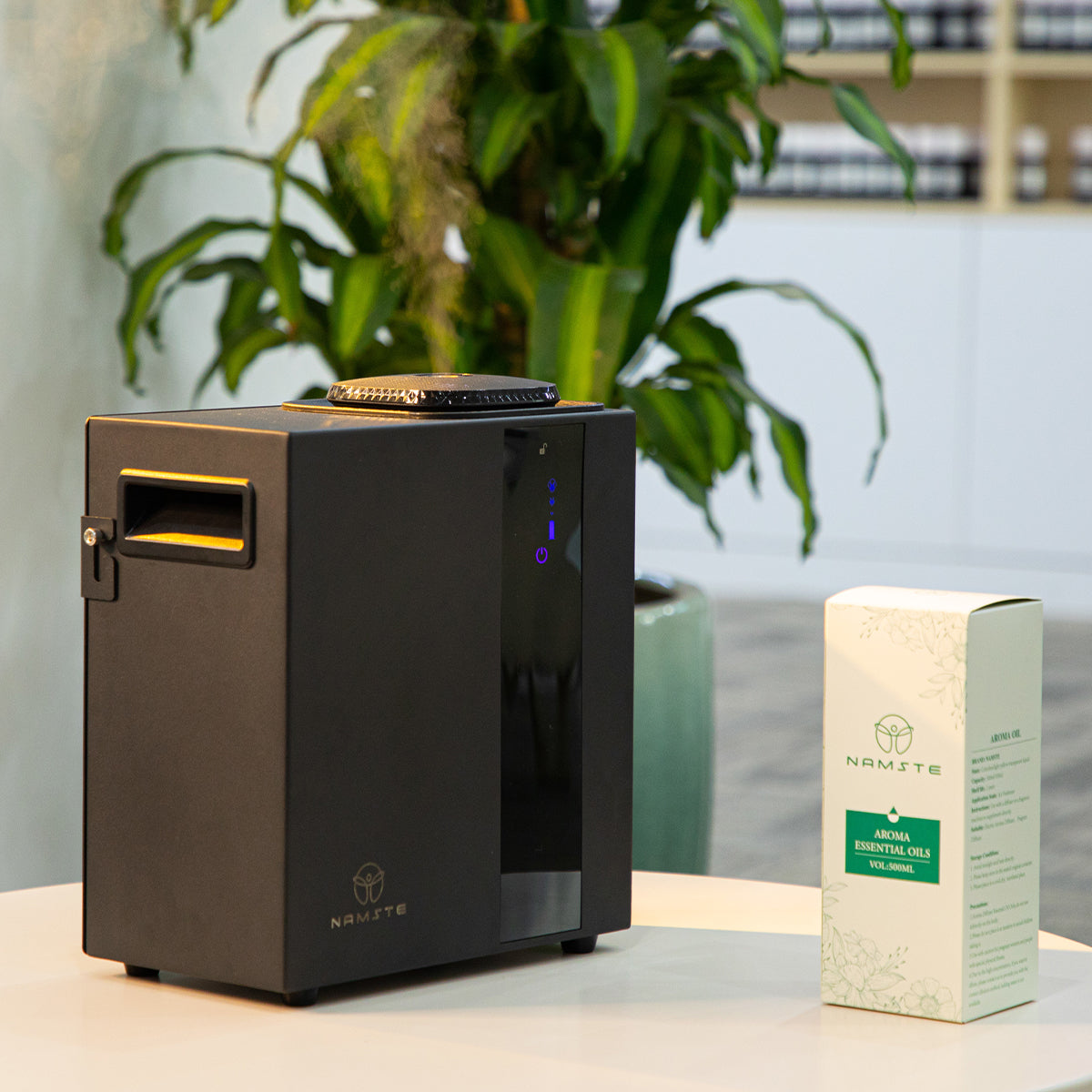 Advanced Aroma Diffuser – Bluetooth-Enabled Scent Diffuser for Large Spaces, Hotels, Offices, Quiet & Efficient, HVAC-Compatible