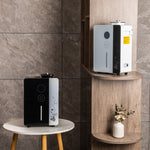 Premium Square Aroma Diffuser – Smart WiFi Controlled Diffuser for Large Spaces, Quiet Operation, Modern Metal Design