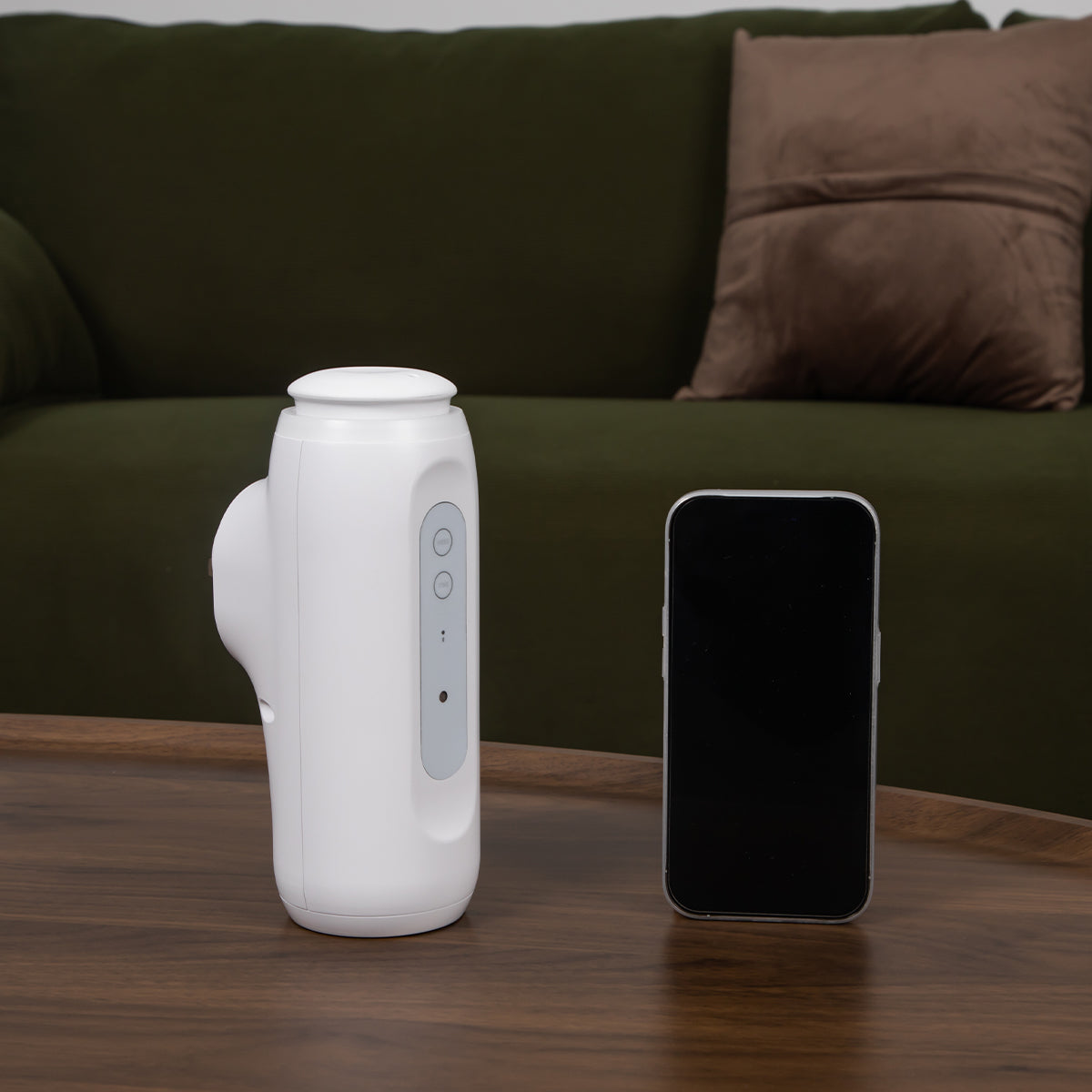 Bluetooth Aroma Diffuser – Cylindrical Design, Quiet & Efficient for Small Spaces