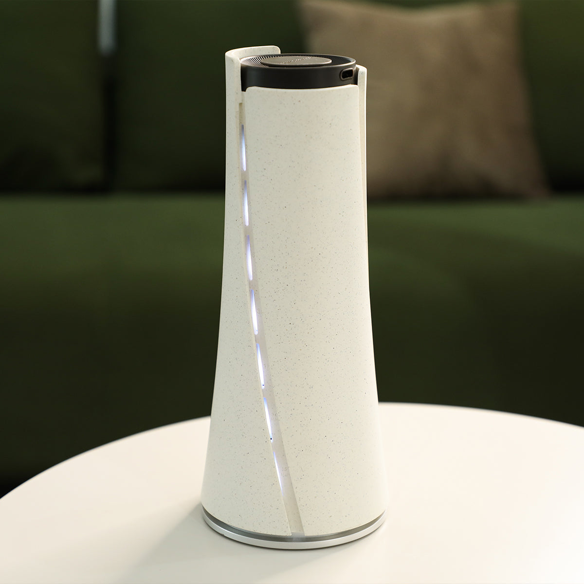 Cone-Shaped Aroma Diffuser – Bluetooth & WiFi Controlled, Stylish Design, Quiet Operation