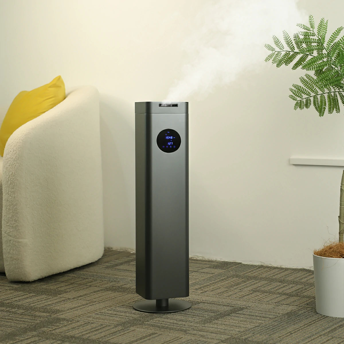 Smart Aroma Diffuser – Bluetooth, Touch Control, Large Coverage, Ultra-Quiet (In Stock)