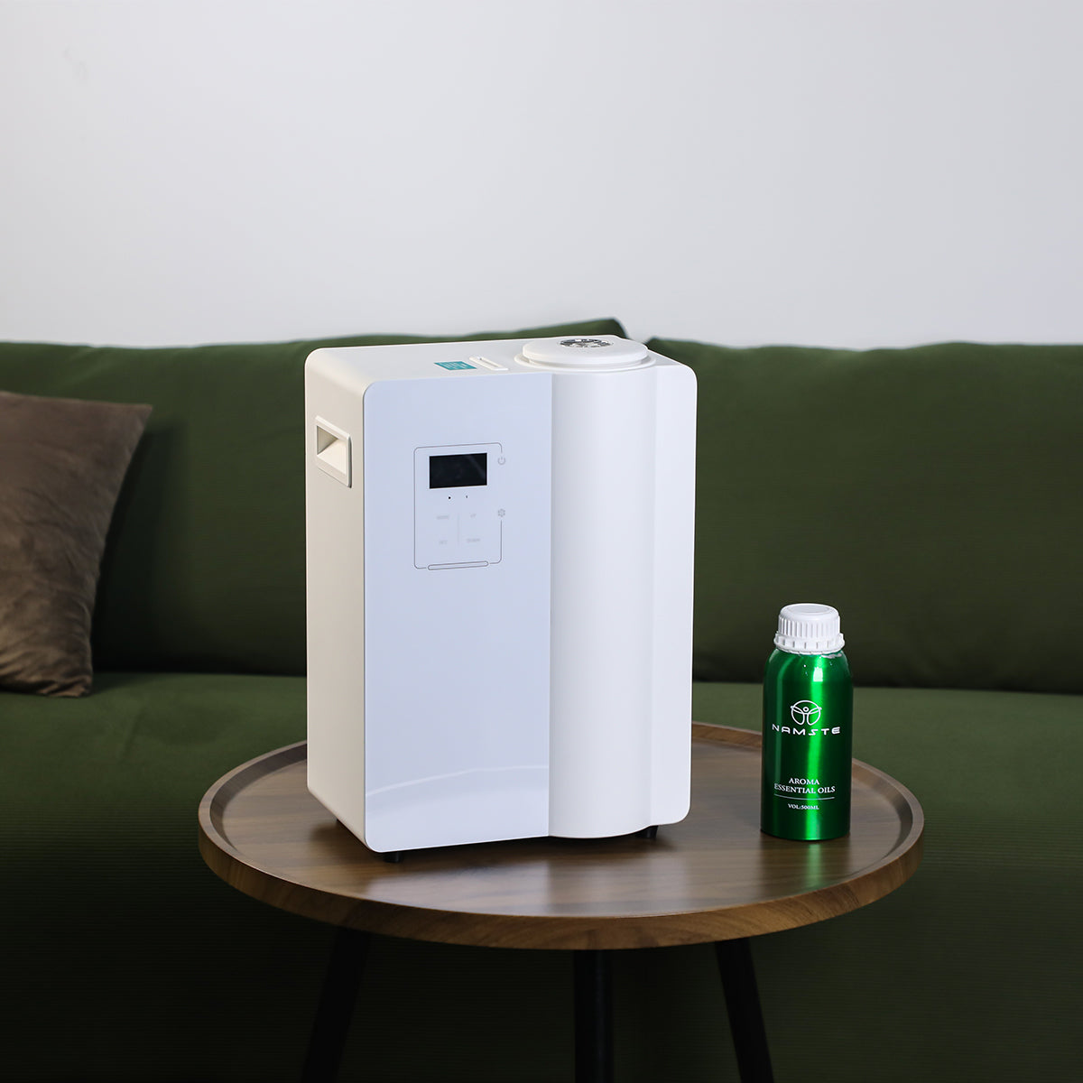 Smart Aroma Diffuser – Bluetooth & Touch Control, Large Coverage with Oil Level Detection
