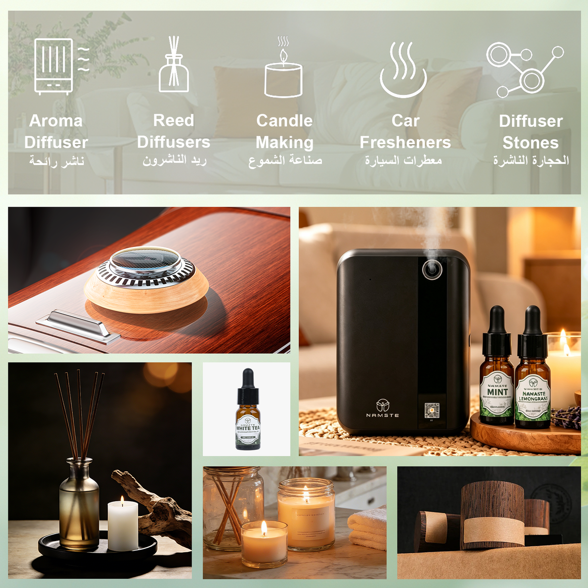 Namste 10ML Aromatherapy Oil Set