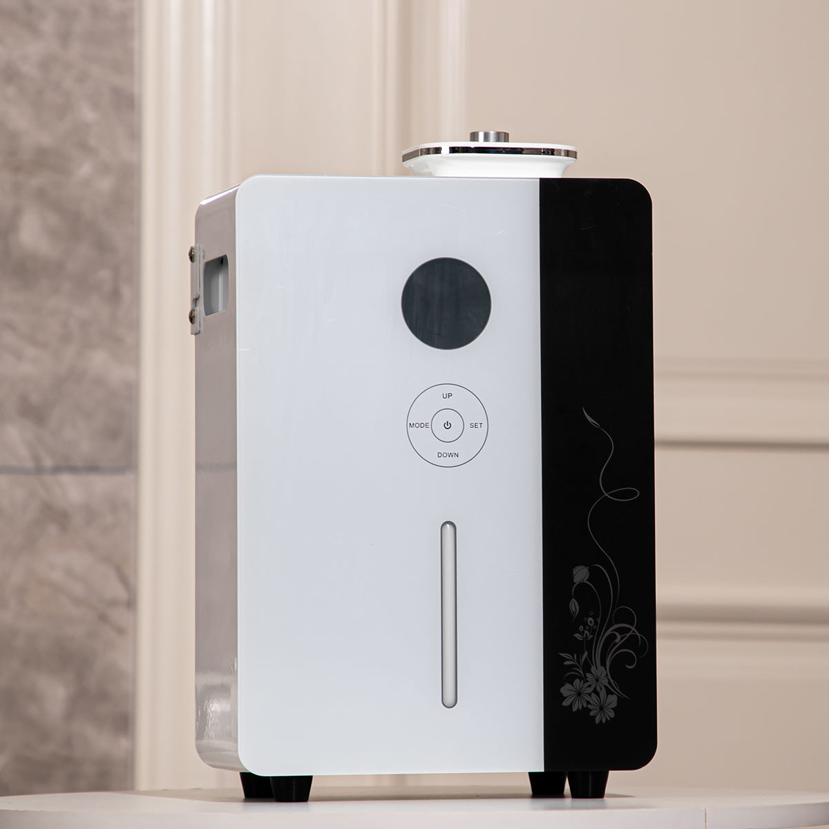 Premium Square Aroma Diffuser – Smart WiFi Controlled Diffuser for Large Spaces, Quiet Operation, Modern Metal Design (In Stock)