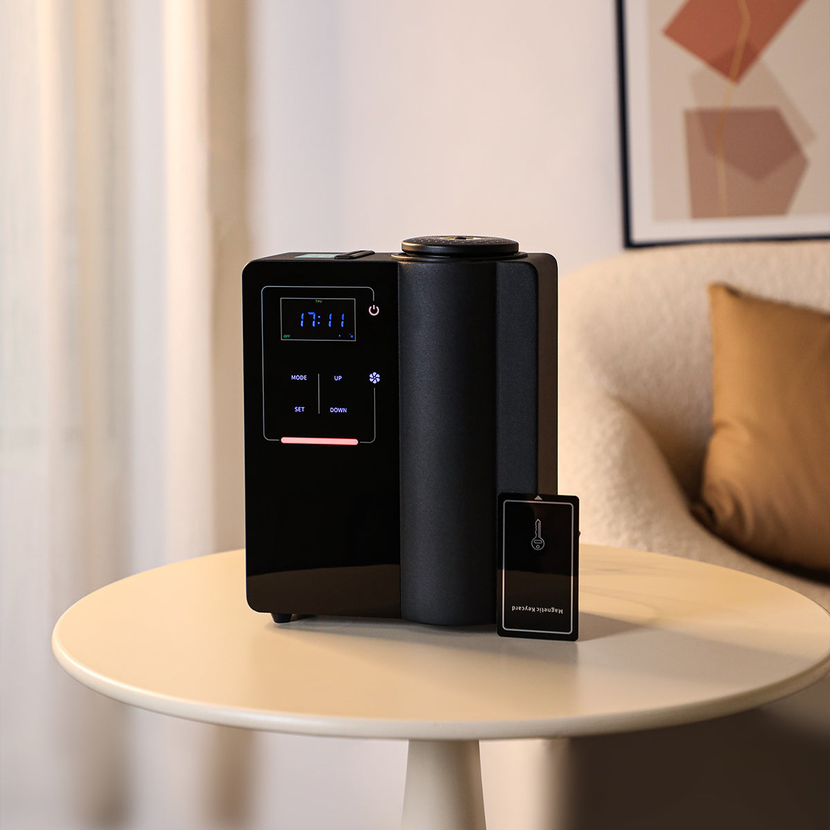 Smart Aroma Diffuser – Bluetooth Control, Touchscreen, Stylish Design for Medium Spaces