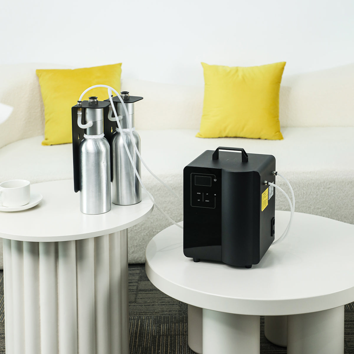 Portable Smart Aroma Diffuser – Dual 1000ml, Bluetooth & Touch Control, Large Coverage