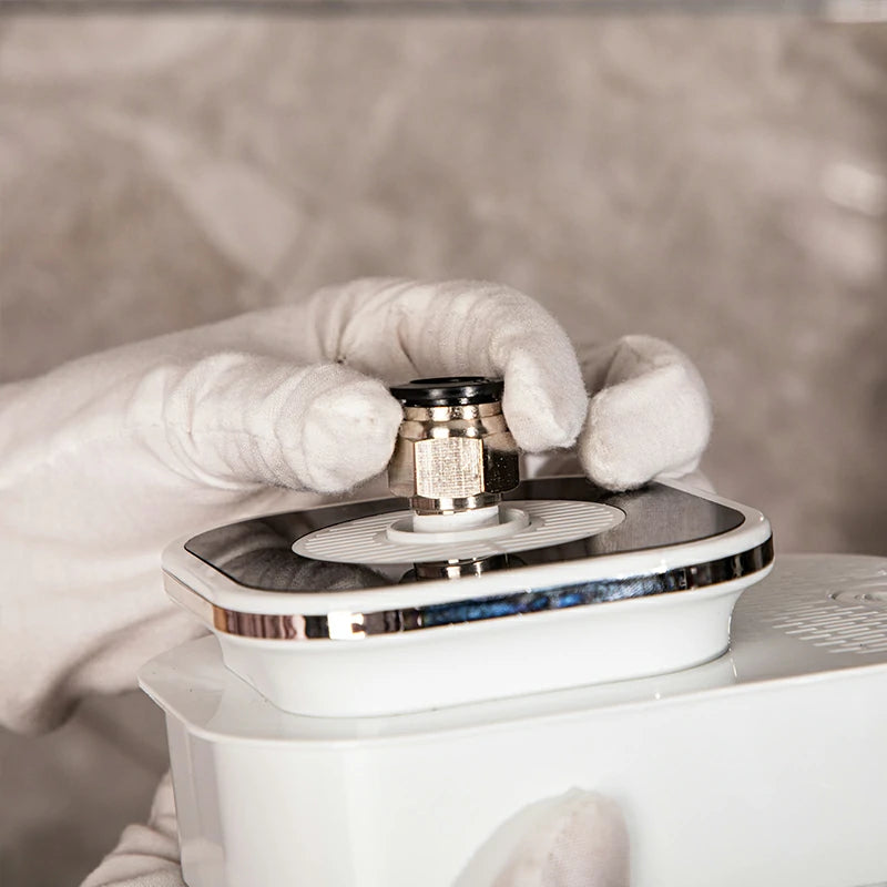 Premium Square Aroma Diffuser – Smart WiFi Controlled Diffuser for Large Spaces, Quiet Operation, Modern Metal Design (In Stock)