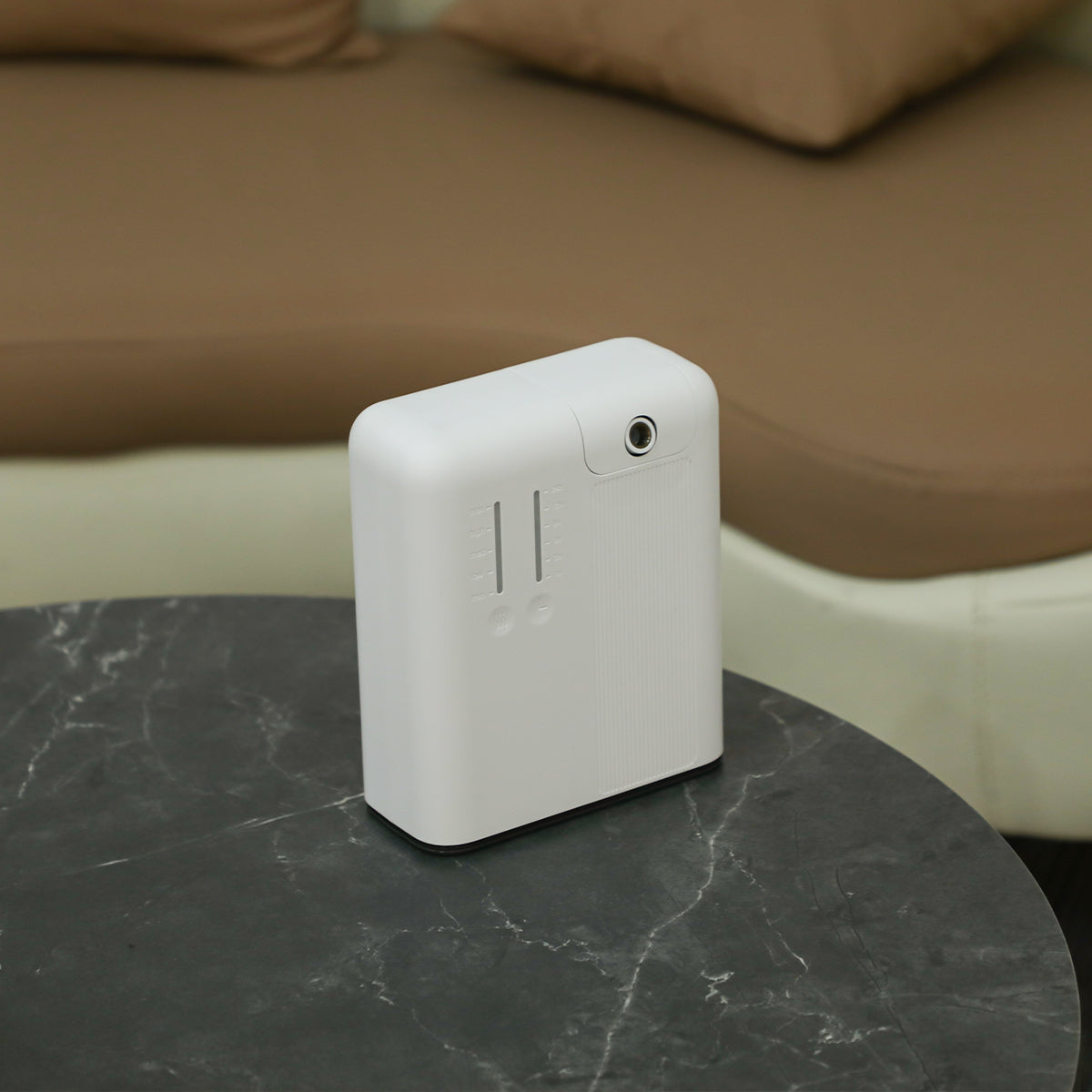 Square Aroma Diffuser – Bluetooth, Compact & Elegant with LED Light