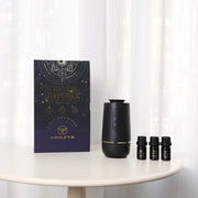 Car Fragrance Gift Set – Scented Air Diffuser with USB Charging, Includes 3 x 5ML Essential Oils