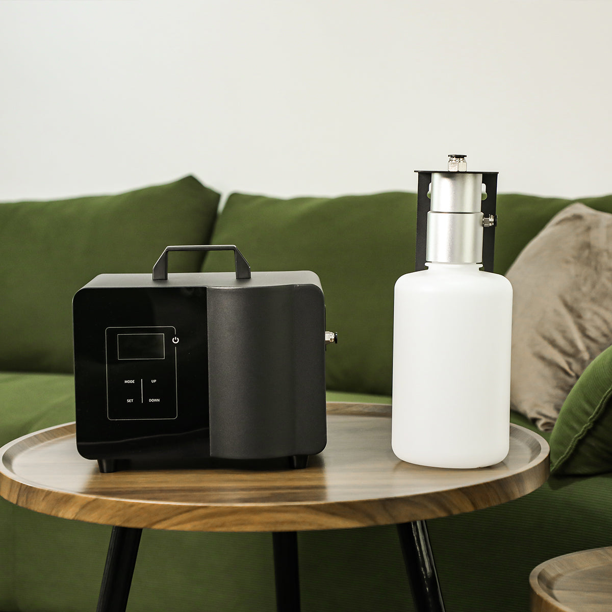 Portable Smart Aroma Diffuser – Bluetooth & Touch Control, Large Coverage with Digital Display