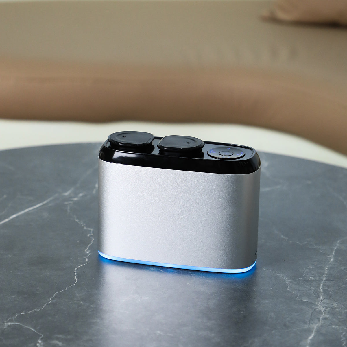 LED Aroma Diffuser – Bluetooth & Button-Controlled for Small Spaces