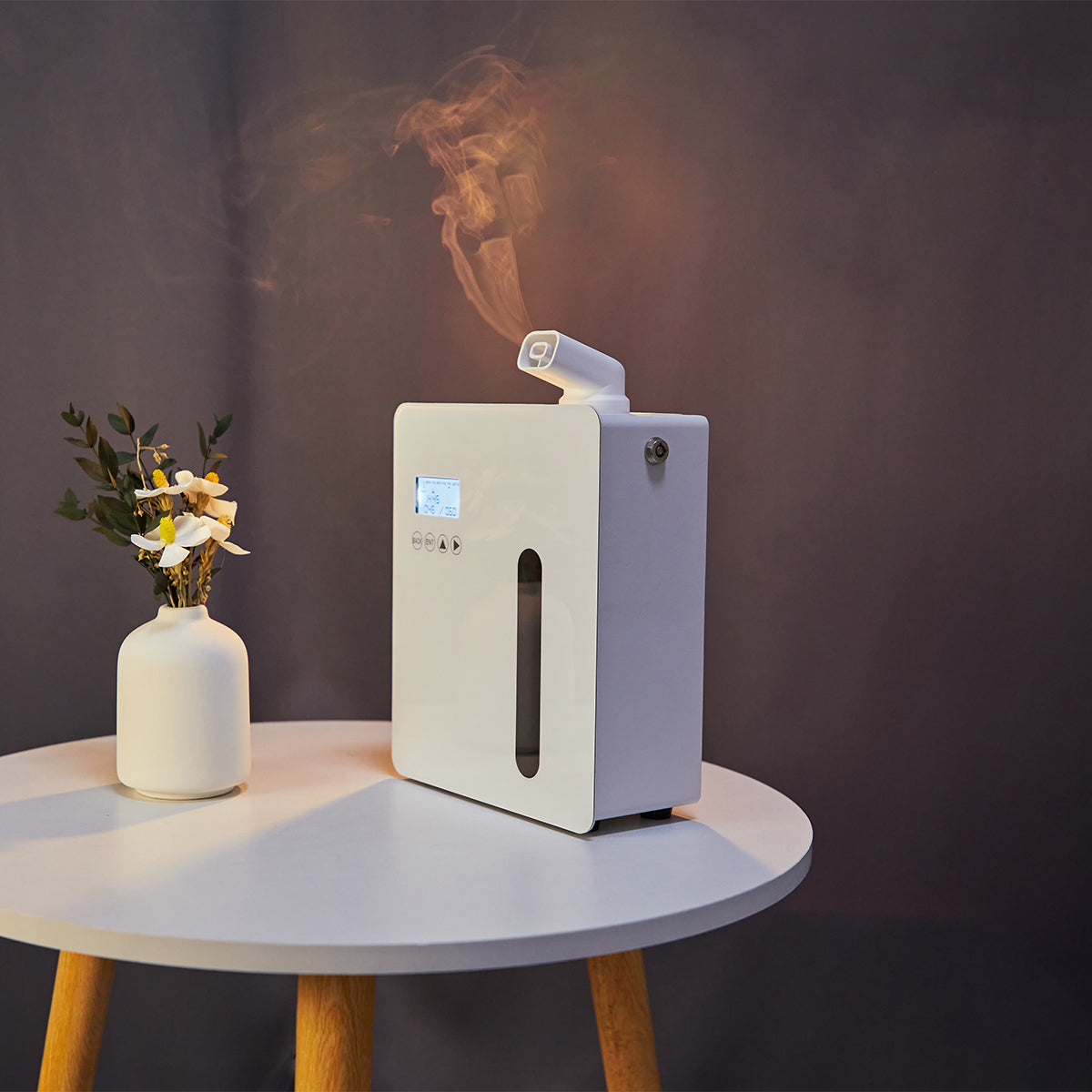 Square Aroma Diffuser – Silent, Smart Control for Home & Office