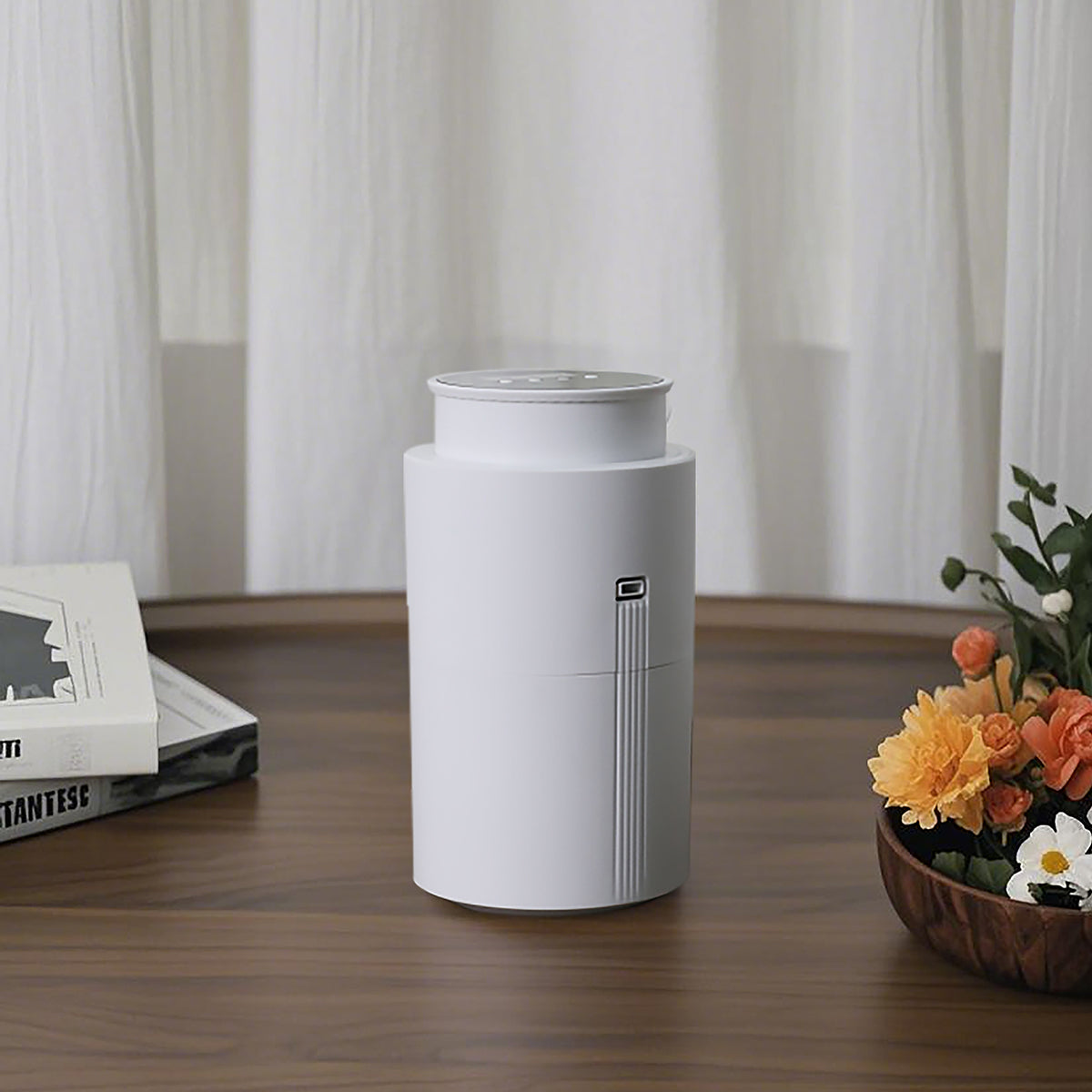 Namste Sleek Cylindrical Diffuser – Bluetooth & Button Control for Sma ...