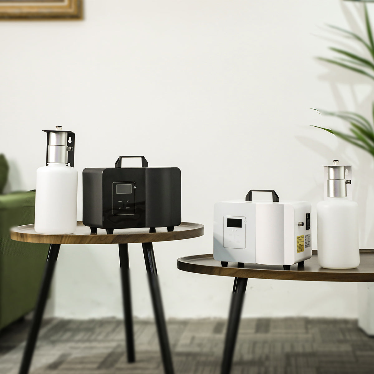 Portable Smart Aroma Diffuser – Bluetooth & Touch Control, Large Coverage with Digital Display (In Stock)