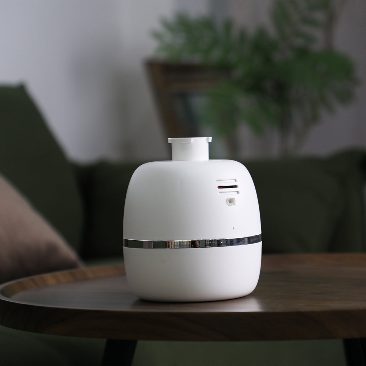 Bluetooth Aroma Diffuser – Sleek Oval Design, Ultra-Quiet & Practical