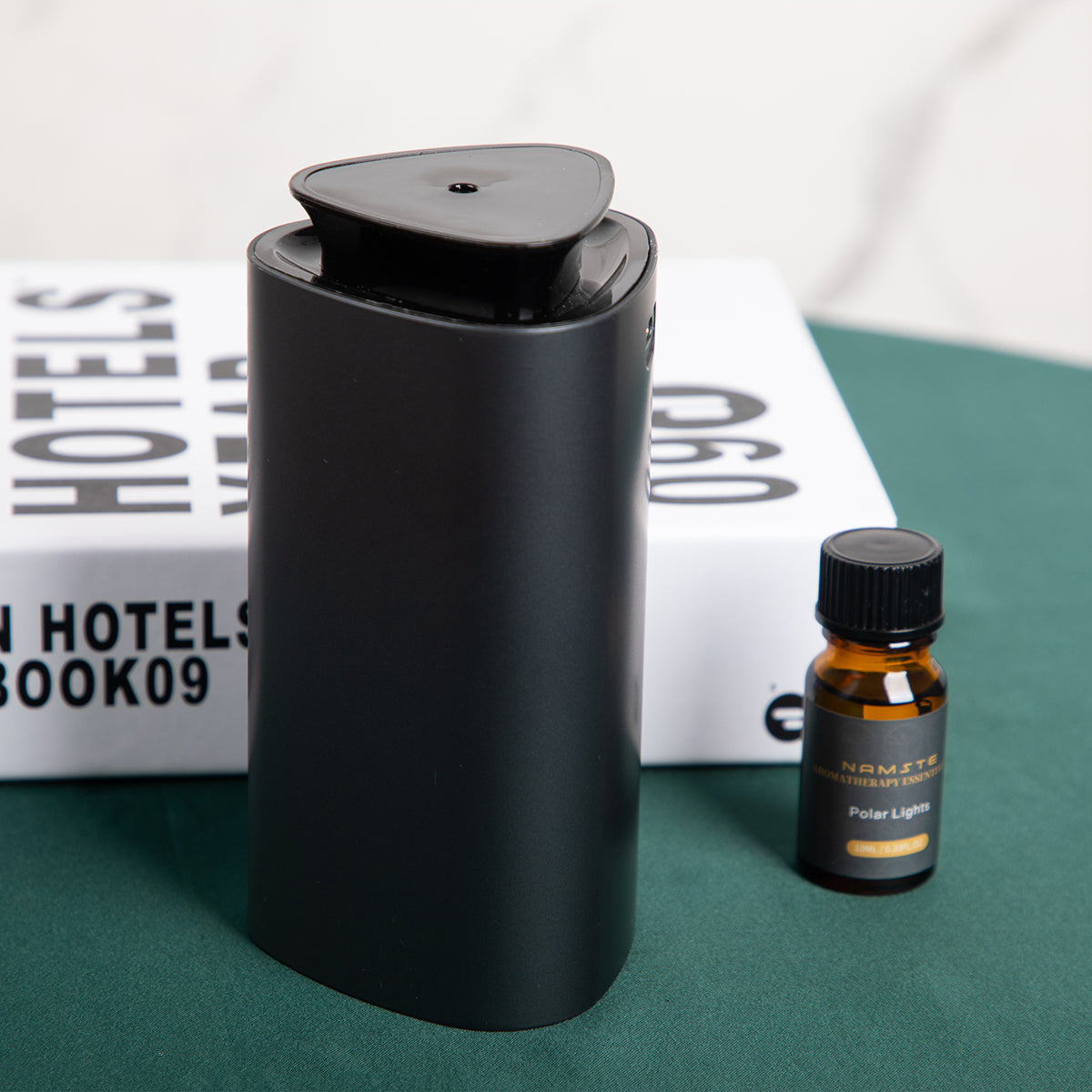 Advanced USB Car Aroma Diffuser – Bluetooth & Vibration Activated for Car & Home, Silent Operation