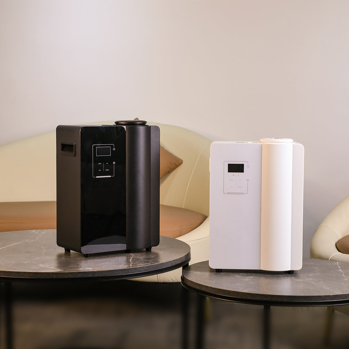 Smart Aroma Diffuser – Bluetooth & Touch Control, Large Coverage with Oil Level Detection