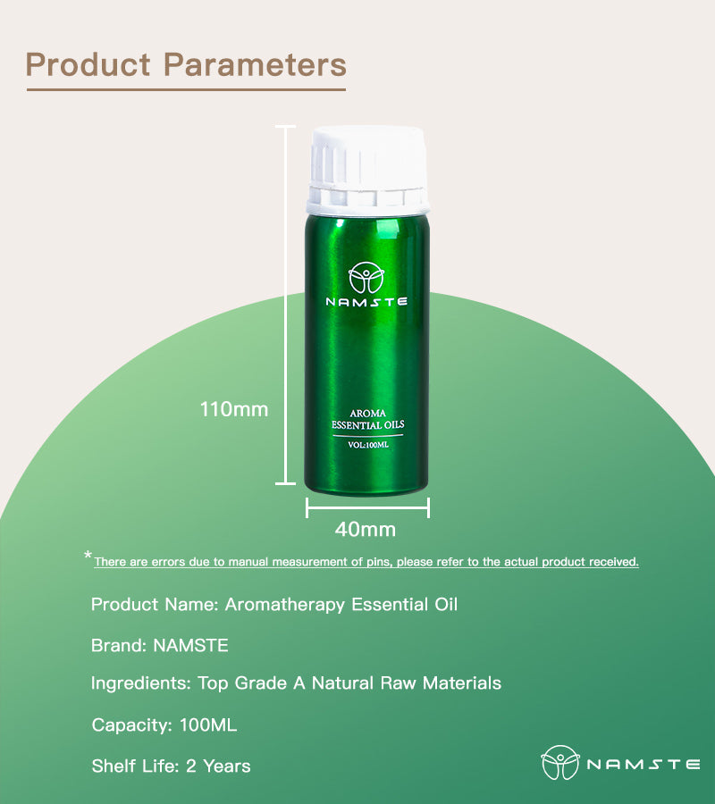 100ML All-Natural Essential Oil – Electric Aroma Diffuser & Air Freshener for Hotel & Commercial Use