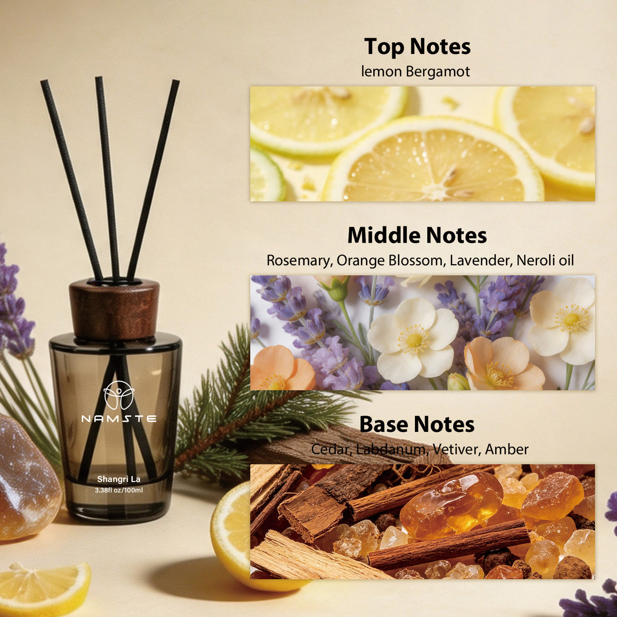 Shangri La Classic Reed Diffuser