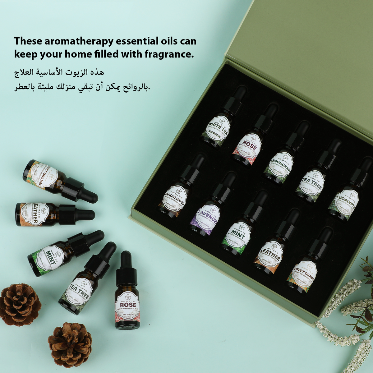 Namste 10ML Aromatherapy Oil Set