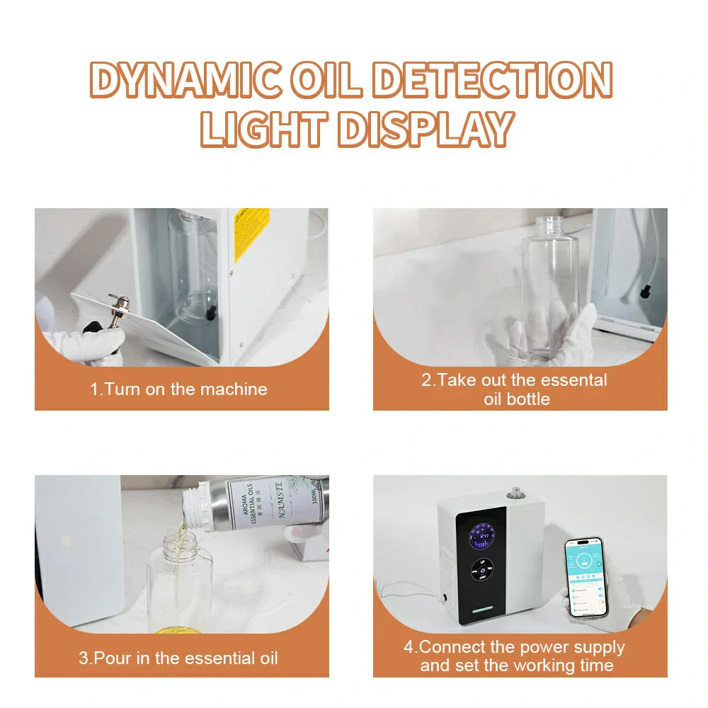 Namste Waterless Aroma Diffuser – Essential Oil Home Fragrance