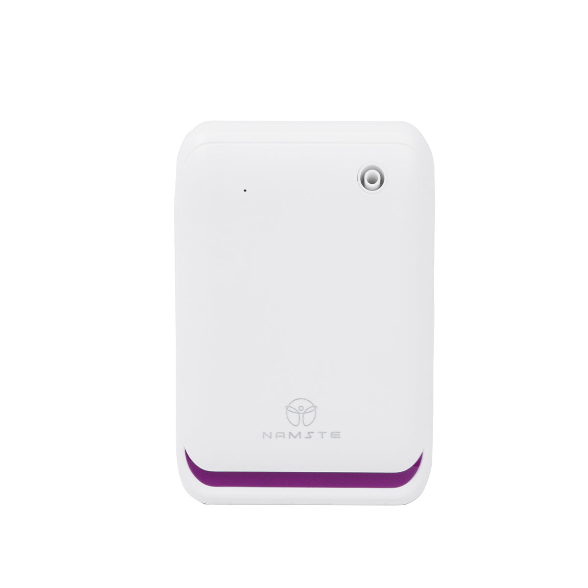 Square Aroma Diffuser – Bluetooth & WiFi-Controlled, Stylish with Purple Accents