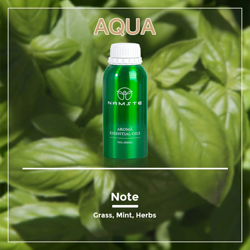 Namste Perfume Essential Oils 500ml Series - Luxurious Fragrances for Diffusers, Ideal for Home & Office Spaces