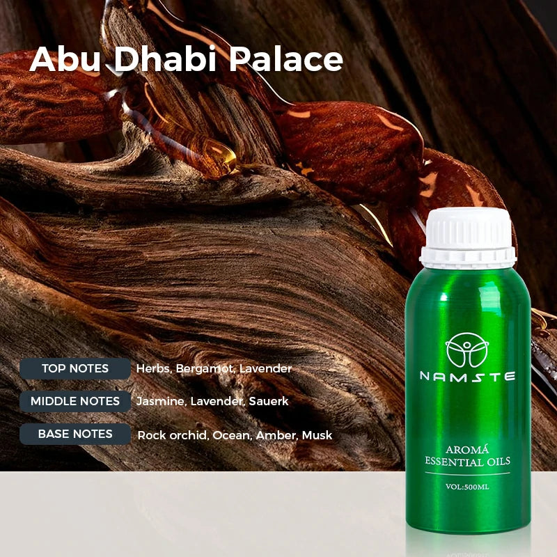 Namste Wooden Scent Series 500ml Essential Oil - Rich, Calming Wood Aromas for Diffusers