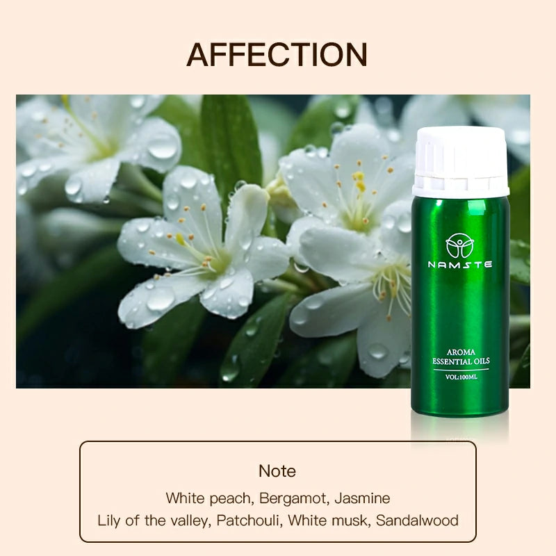 Namste Perfume Essential Oils 100ml Series - Create a Relaxing, Luxurious Ambience for Your Space