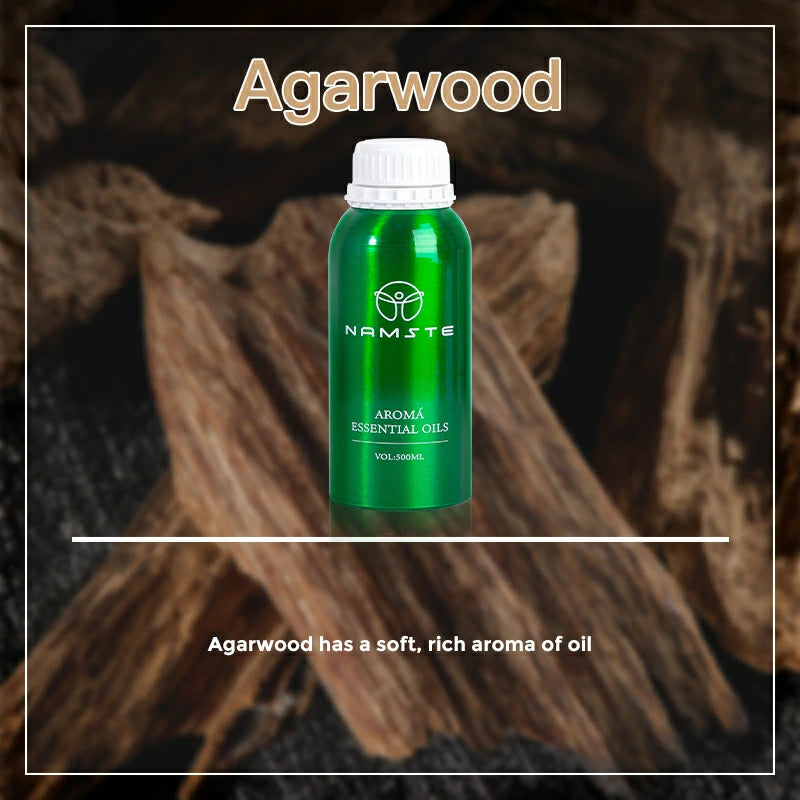 Namste Wooden Scent Series 500ml Essential Oil - Rich, Calming Wood Aromas for Diffusers