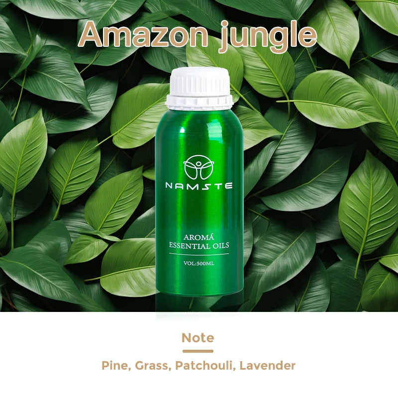 Namste Floral & Fruity Collection Series 500ml Essential Oil - Uplifting Floral & Refreshing Fruit Scents for Home and Office