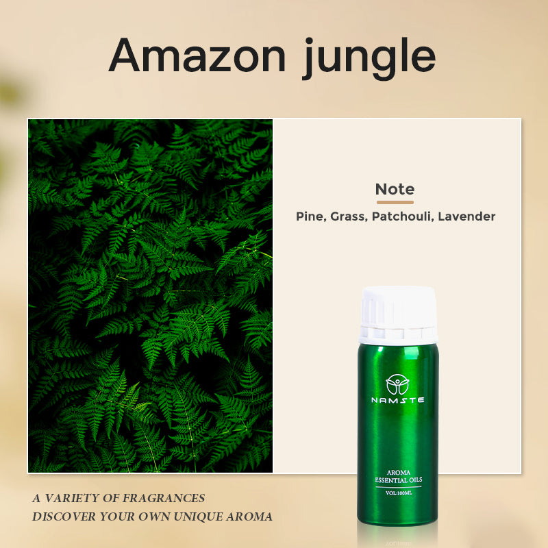 Namste Floral & Fruity Collection Series 100ml Essential Oil - Uplifting Floral & Refreshing Fruit Scents for Home and Office